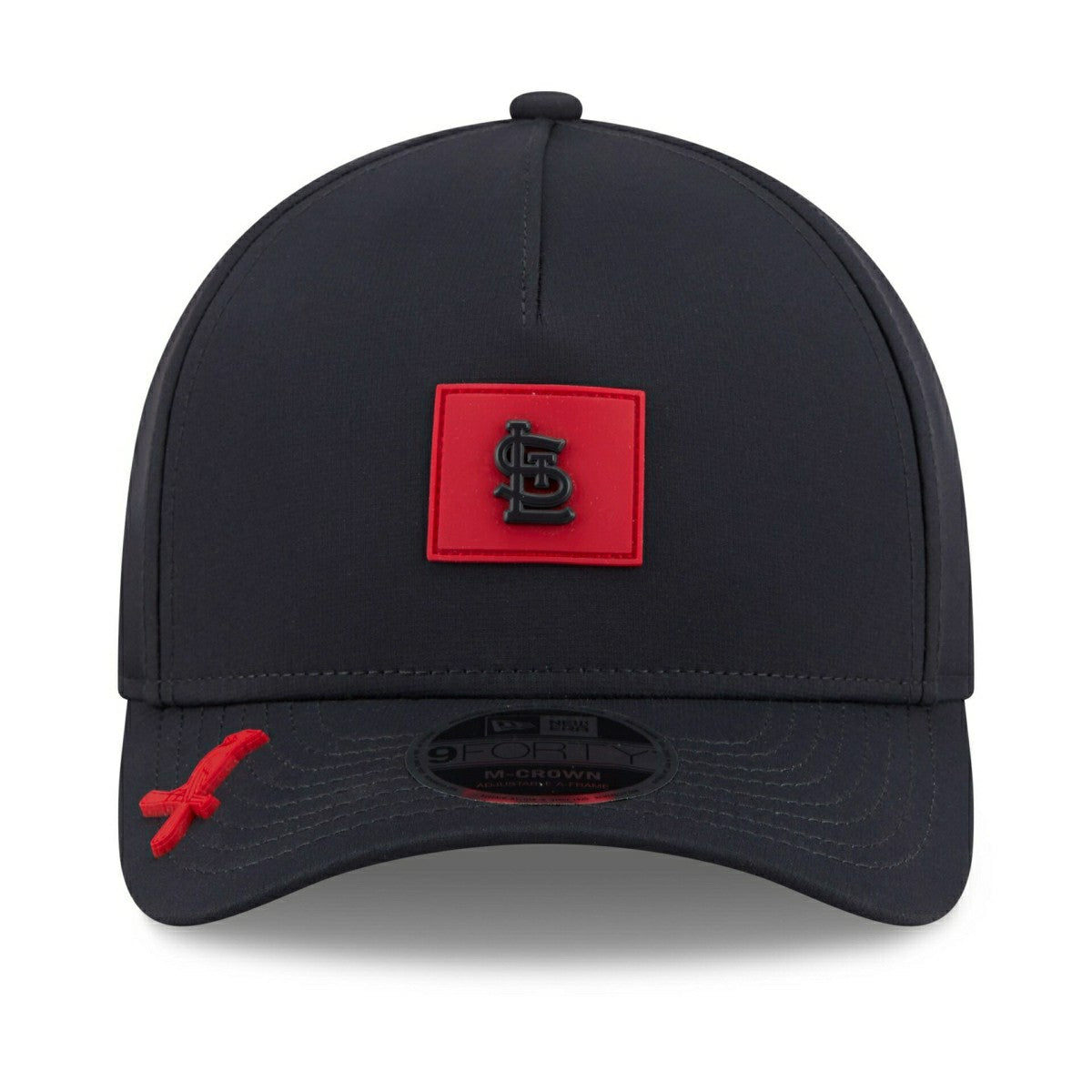 St. Louis Cardinals 2026 MLB Clubhouse 9FORTY M-Crown A-Frame Snapback Cap - Taass Online