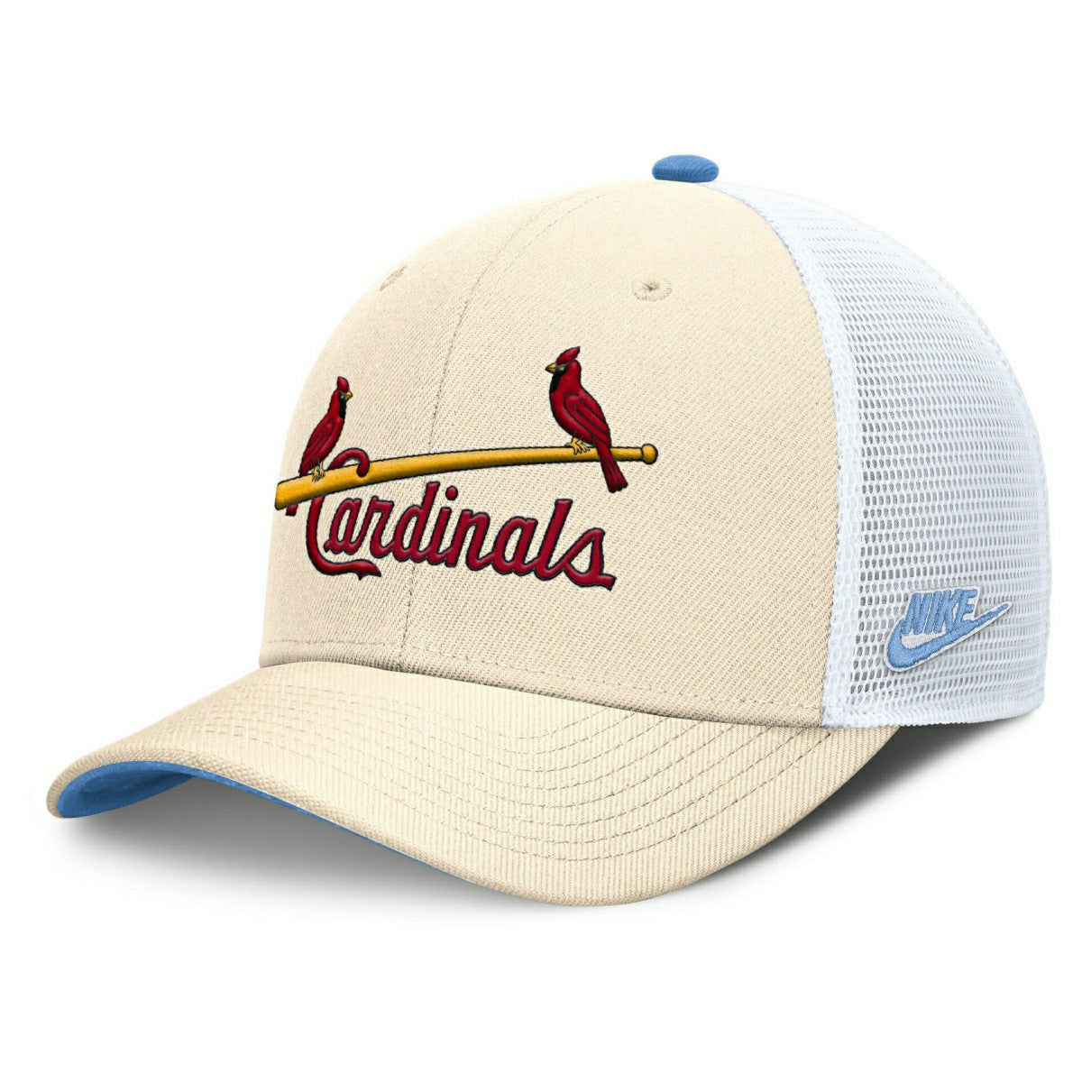 St. Louis Cardinals Cooperstown Rise Dri-FIT Trucker MLB Cap Natural - Taass on sale