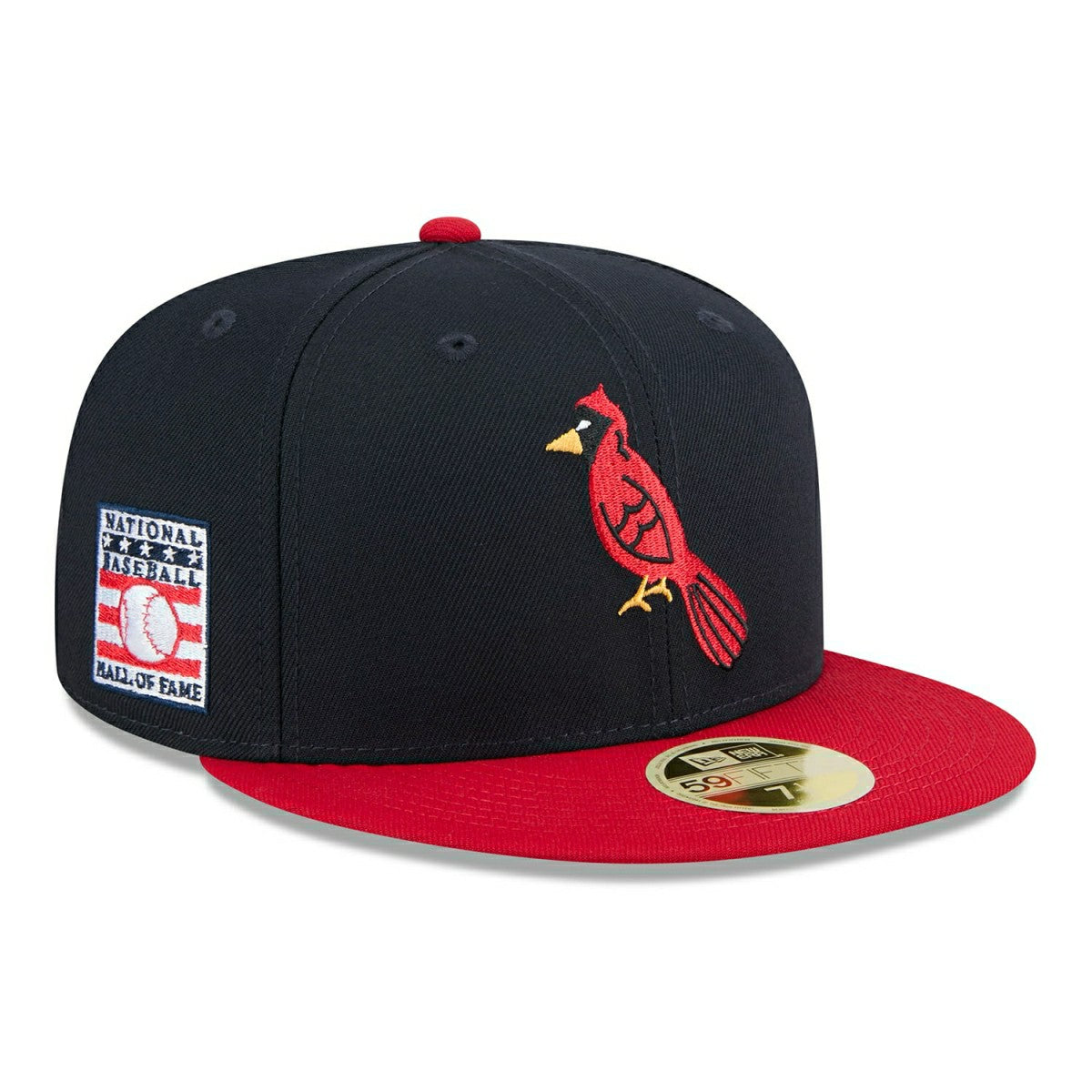 St. Louis Cardinals 2025 MLB Hall of Fame 59FIFTY Fitted Cap Navy - Taass US
