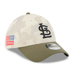St. Louis Cardinals 2025 MLB Armed Forces New Era 39THIRTY Flex Cap - Taass for sale