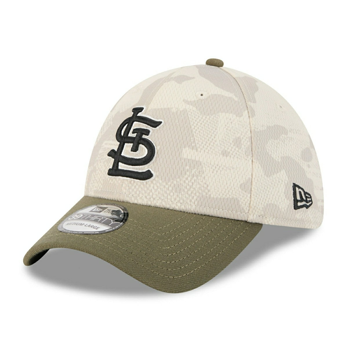 St. Louis Cardinals 2025 MLB Armed Forces New Era 39THIRTY Flex Cap - Taass for sale