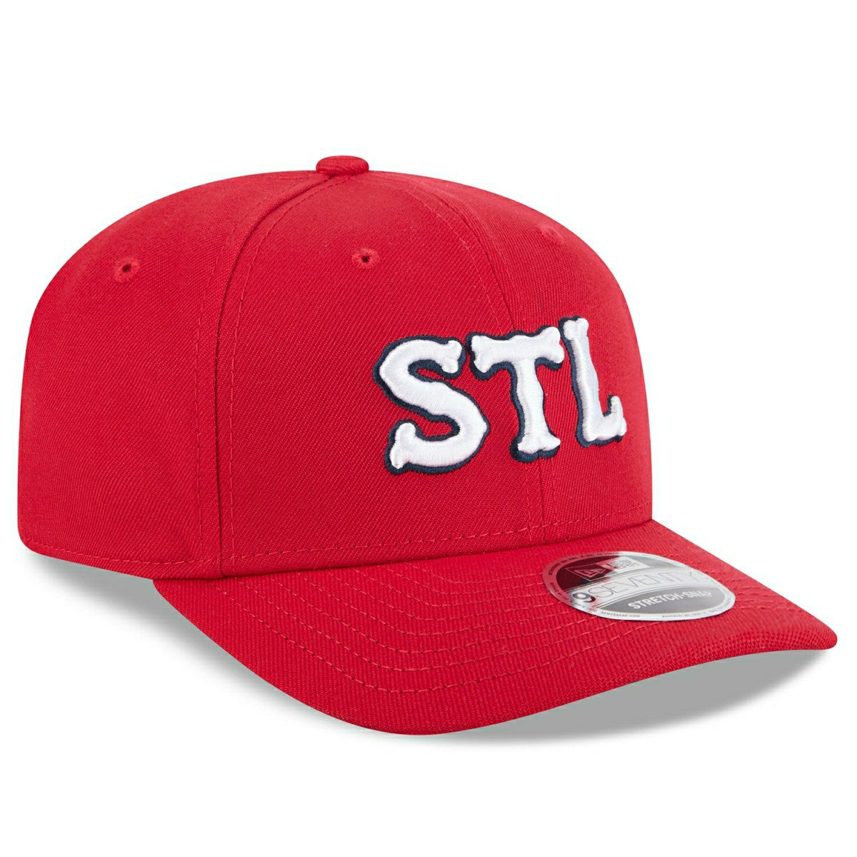 St. Louis Cardinals Official MLB City Connect Stretch-Snap 9SEVENTY Snapback Cap Red - Taass outlet