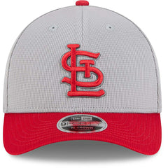 St. Louis Cardinals Colorway 2025 MLB Batting Practice 9FORTY M-Crown Snapback Cap Gray - Taass US