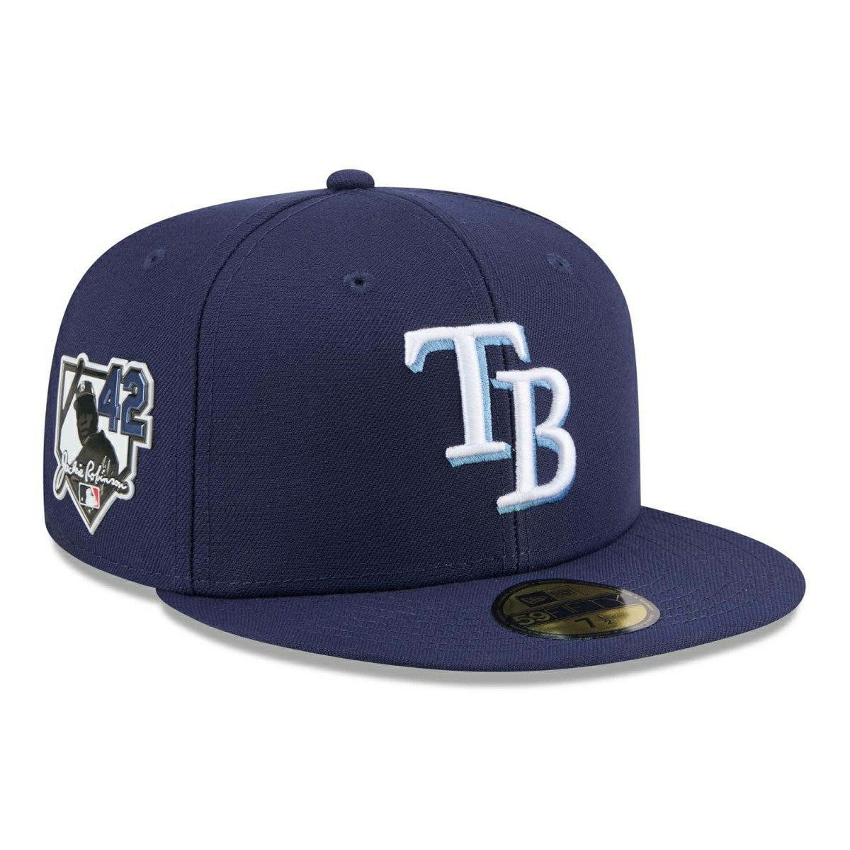 Tampa Bay Rays 2026 Jackie Robinson Day 59FIFTY Fitted Cap Navy - Taass Online