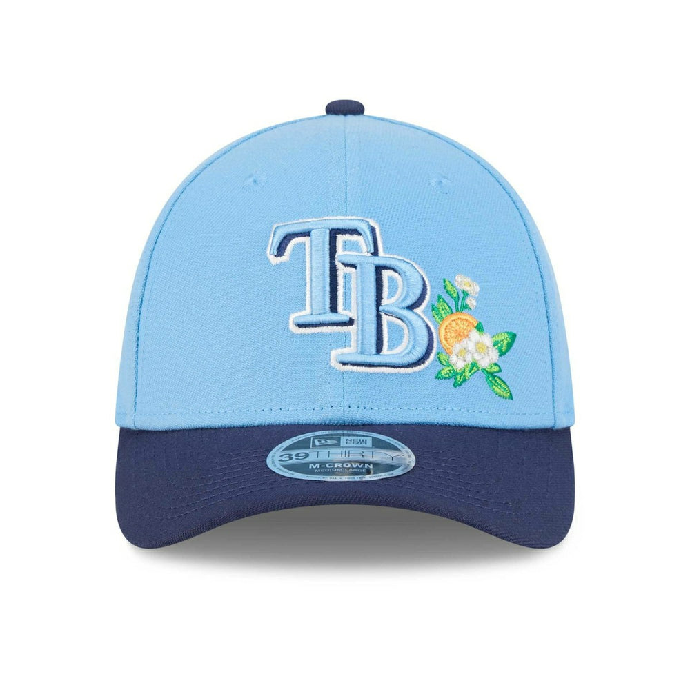 Tampa Bay Rays 2026 MLB Spring Training 39THIRTY M-Crown Flex Cap Blue - Taass on sale