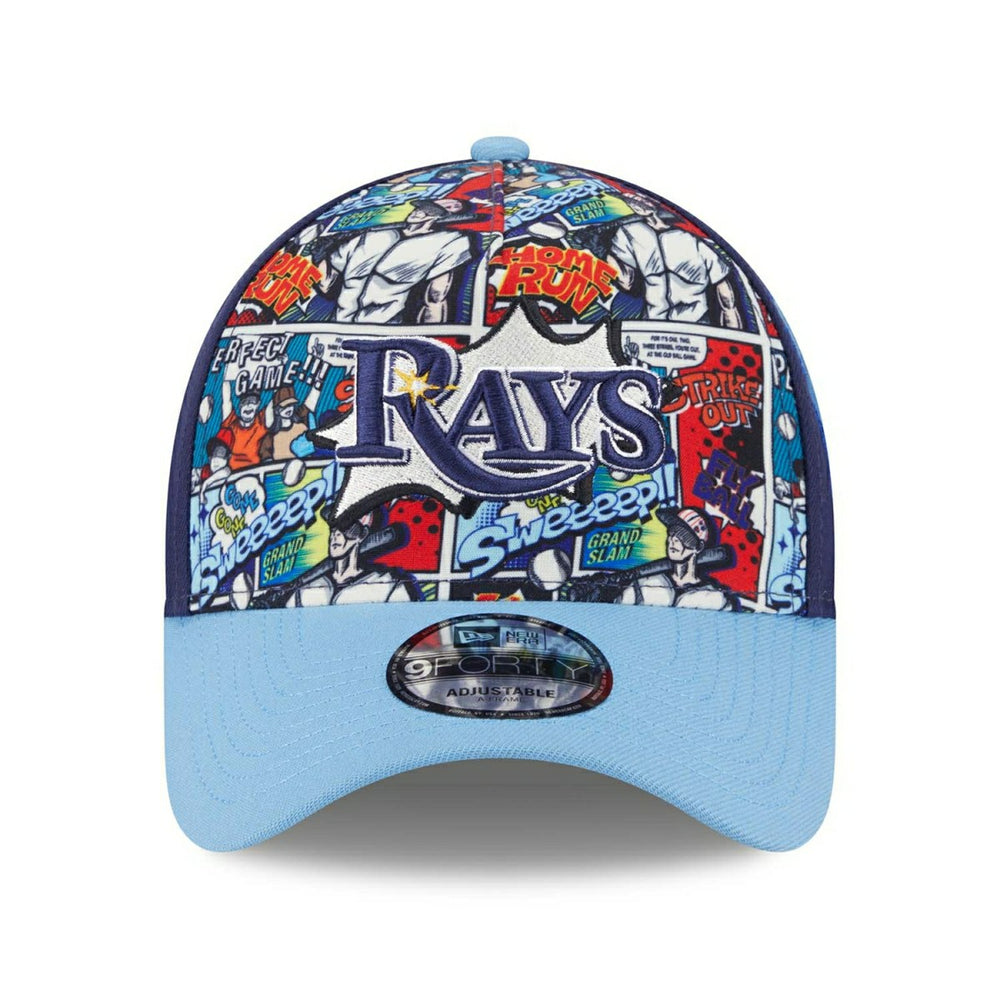Tampa Bay Rays 2025 MLB Players' Weekend 9FORTY A-Frame Snapback Cap - Taass discount