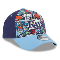 Tampa Bay Rays 2025 MLB Players' Weekend 9FORTY A-Frame Snapback Cap - Taass discount