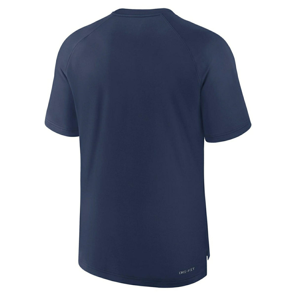 Tampa Bay Rays 2025 MLB Authentic Nike Pregame Performance Top Navy - Taass Online