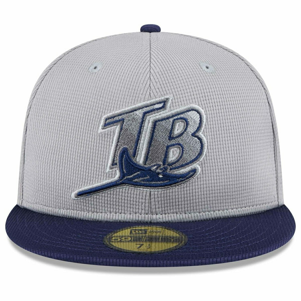 Tampa Bay Rays Colorway 2025 MLB Batting Practice 59FIFTY Fitted Cap Gray - Taass on sale