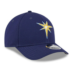 Tampa Bay Rays 2025 MLB Clubhouse 9FORTY M-Crown Snapback Cap Navy - Taass Online