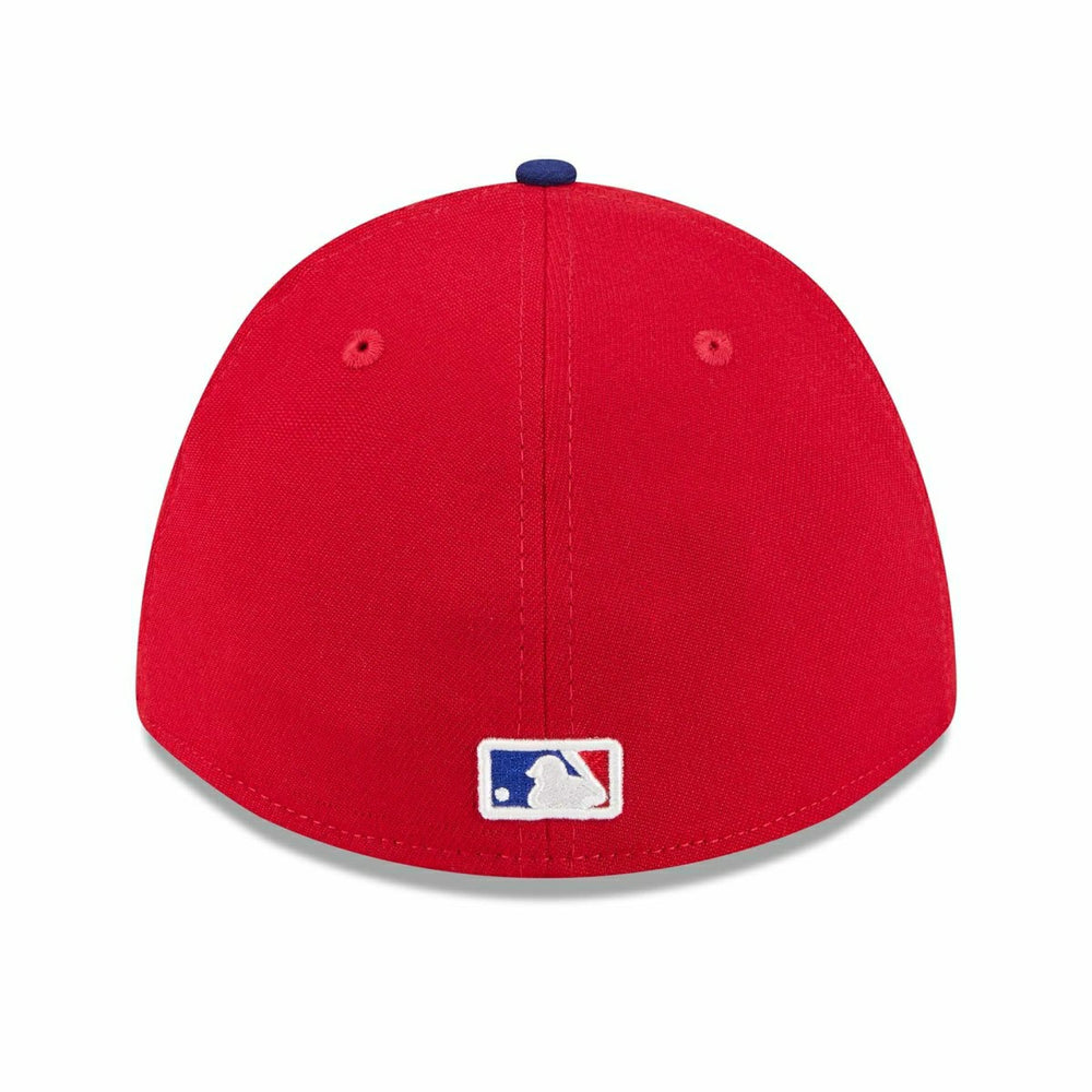 Texas Rangers 2026 MLB Spring Training 39THIRTY M-Crown Flex Cap Red - Taass on sale