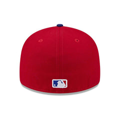 Texas Rangers 2026 MLB Authentic Spring Training 59FIFTY Pre-Curved Cap Red - Taass Online
