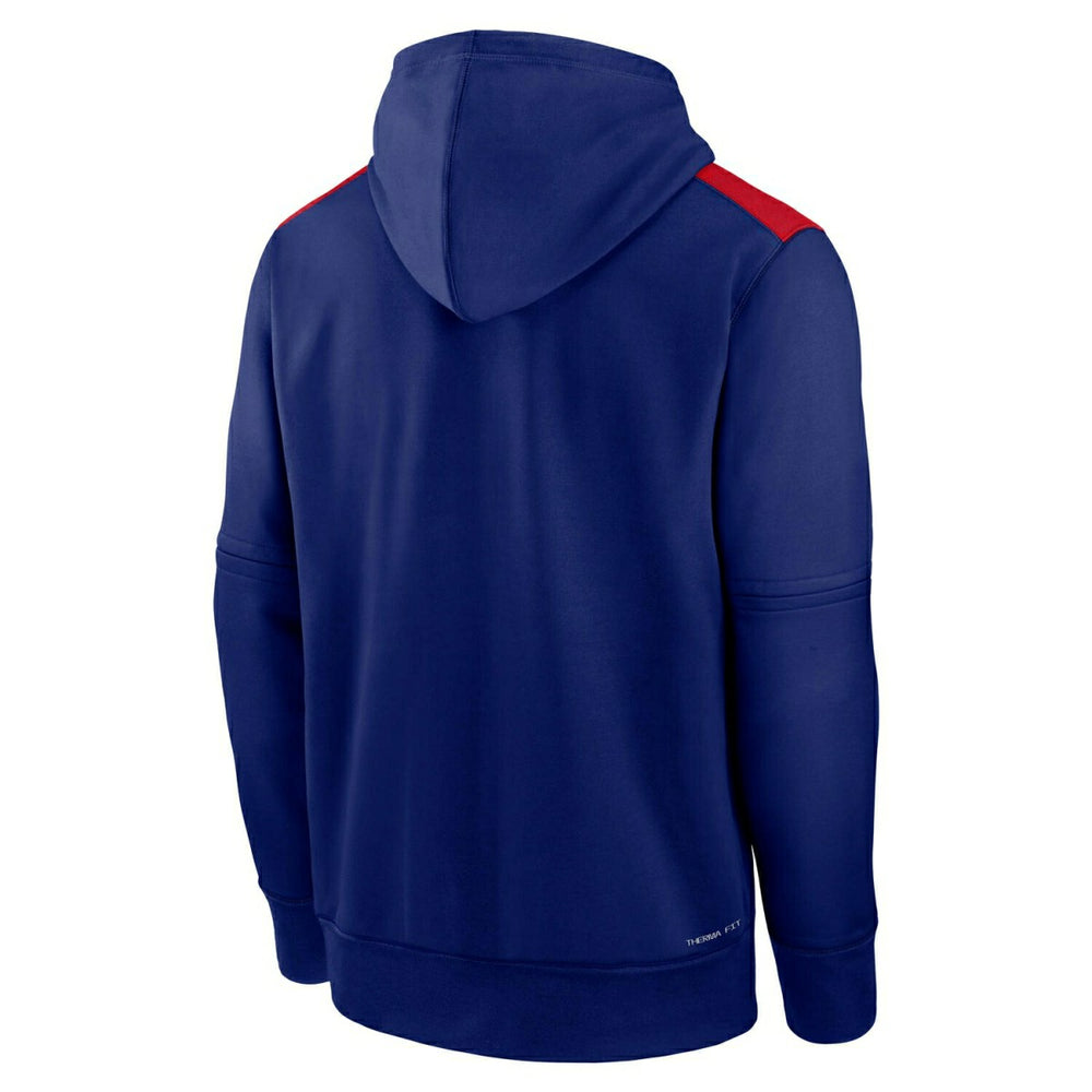 Texas Rangers 2025 MLB Authentic Performance Therma Hoodie Blue - Taass outlet