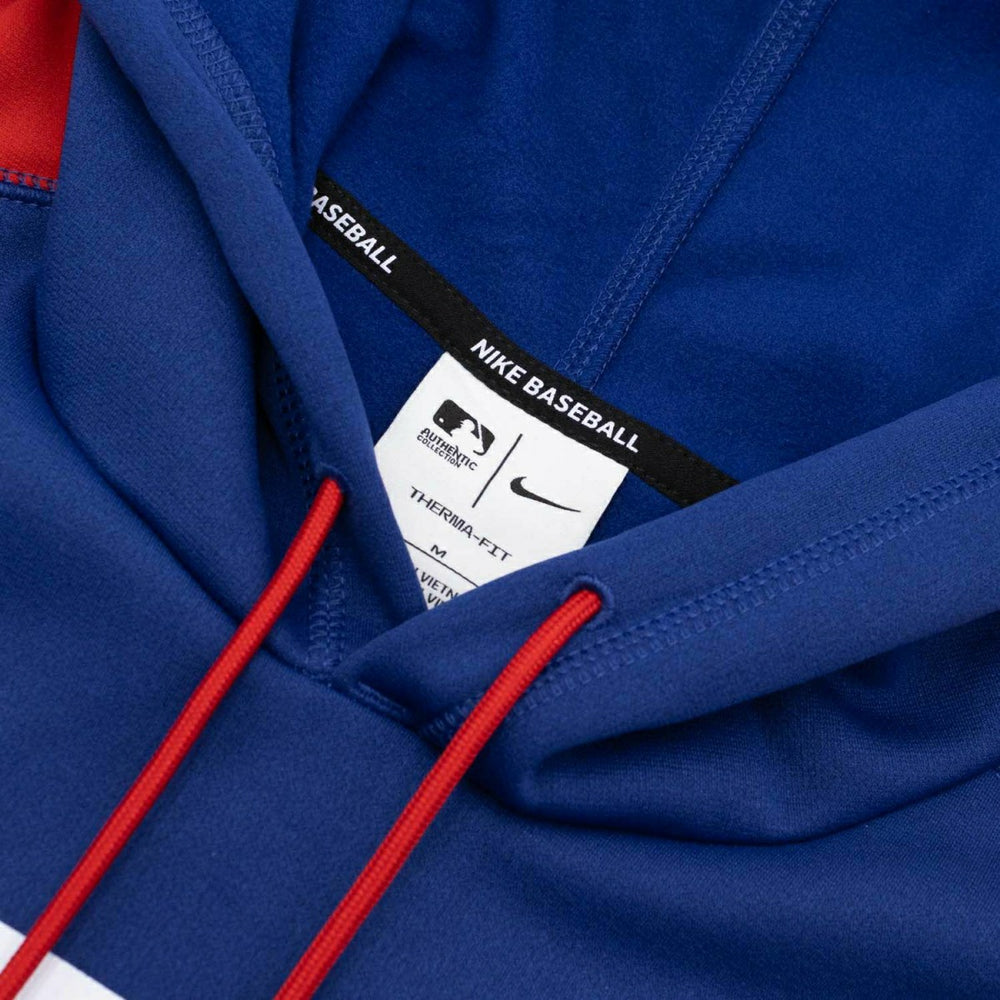 Texas Rangers 2025 MLB Authentic Performance Therma Hoodie Blue - Taass outlet