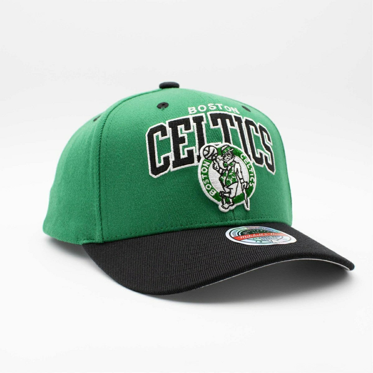 Boston Celtics Team Arch Classic Red Stretch-Snap NBA Cap Green - Taass on sale