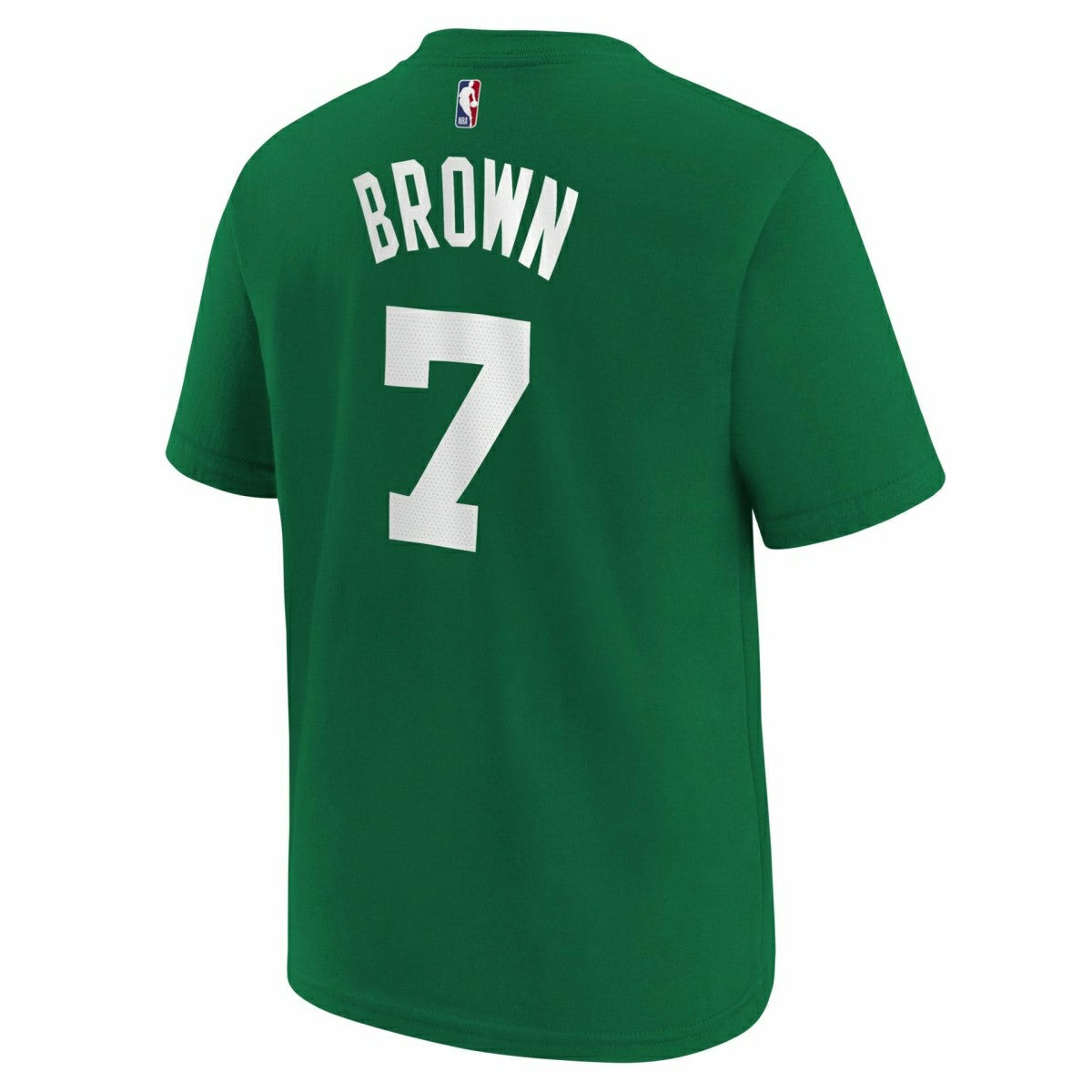 Jaylen Brown #7 Boston Celtics Player NBA T-Shirt Green (YOUTH) - Taass sale