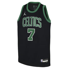 Jaylen Brown #7 Boston Celtics Statement Swingman NBA Jersey Black (YOUTH) - Taass for sale
