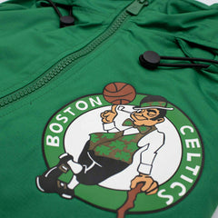 Boston Celtics NBA Quarter Zip Windbreaker Jacket Grün - Taass Online