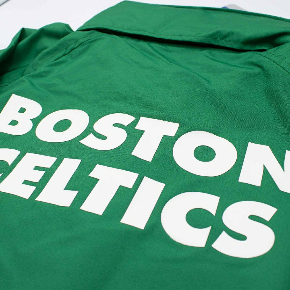 Boston Celtics NBA Quarter Zip Windbreaker Jacket Grün - Taass Online