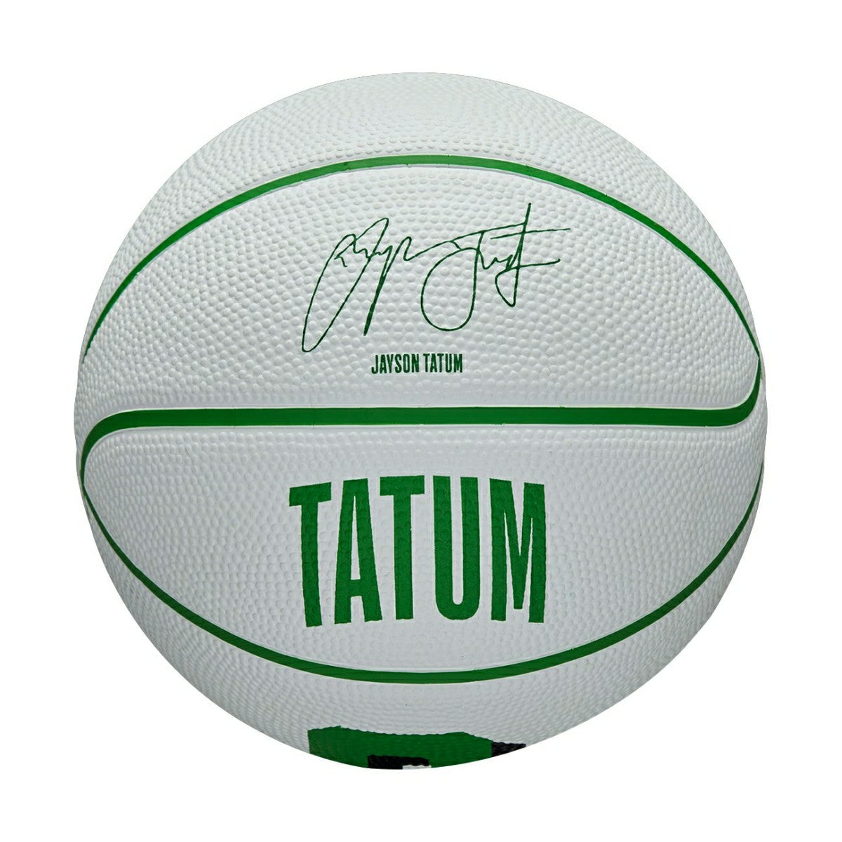 Jayson Tatum #0 Boston Celtics Wilson NBA Mini Basketball (Size 3) - Taass for sale