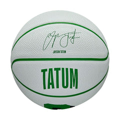 Jayson Tatum #0 Boston Celtics Wilson NBA Mini Basketball (Size 3) - Taass for sale