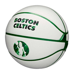 Boston Celtics Pixel NBA Basketball White (Size 7) - Taass discount