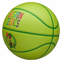 Boston Celtics Neon Pop NBA Basketball (Size 7) - Taass US