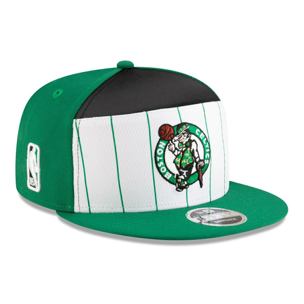 Boston Celtics 2025-26 NBA Tip-Off 9FIFTY Split Panel Snapback Cap - Taass on sale