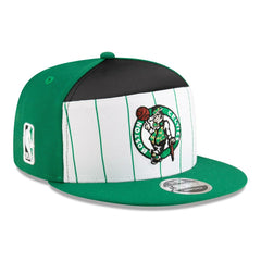 Boston Celtics 2025-26 NBA Tip-Off 9FIFTY Split Panel Snapback Cap - Taass on sale