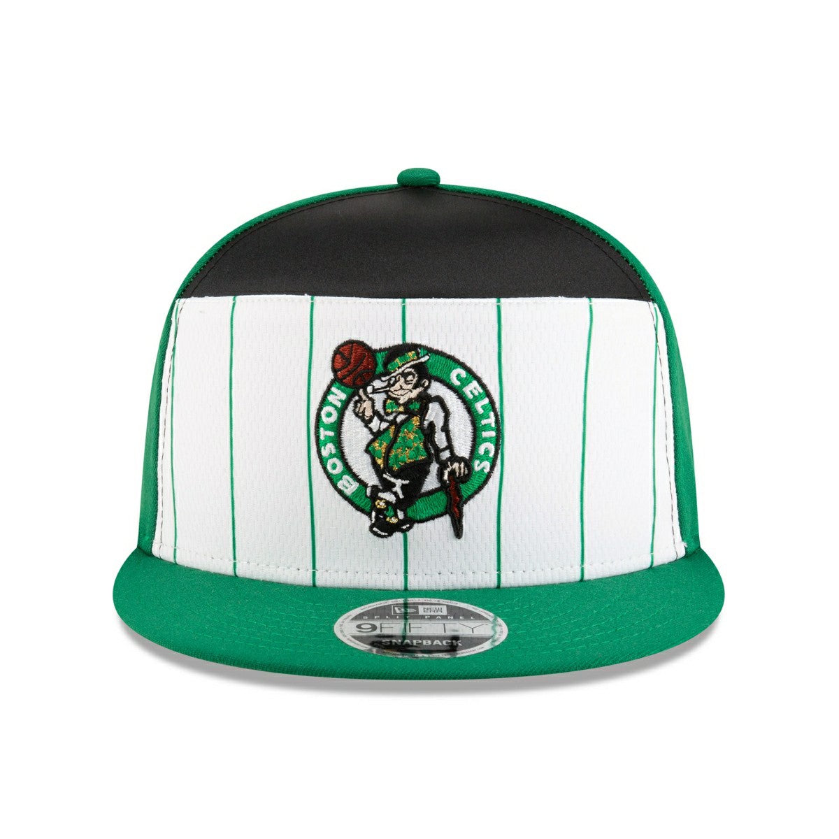 Boston Celtics 2025-26 NBA Tip-Off 9FIFTY Split Panel Snapback Cap - Taass on sale
