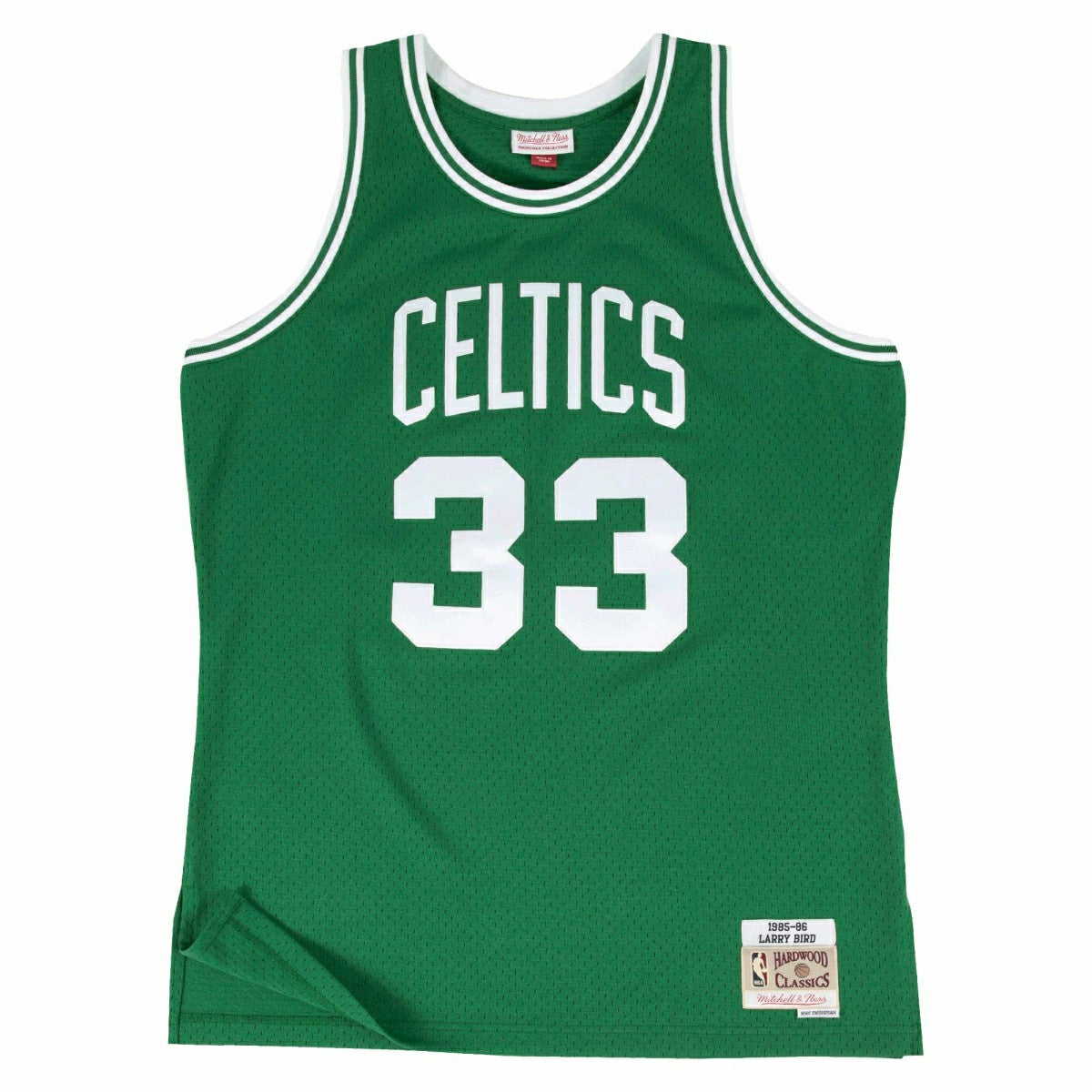 Larry Bird #33 Boston Celtics 1985-86 Mitchell & Ness Swingman NBA Jersey Green - Taass discount