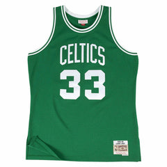 Larry Bird #33 Boston Celtics 1985-86 Mitchell & Ness Swingman NBA Jersey Green - Taass discount