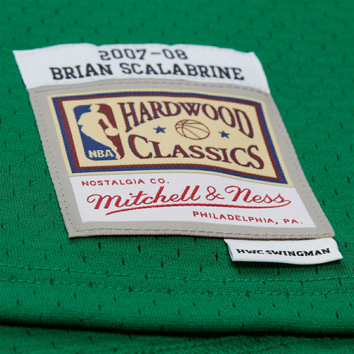 Brian Scalabrine #44 Boston Celtics 2007-08 Swingman NBA Jersey Green - Taass sale