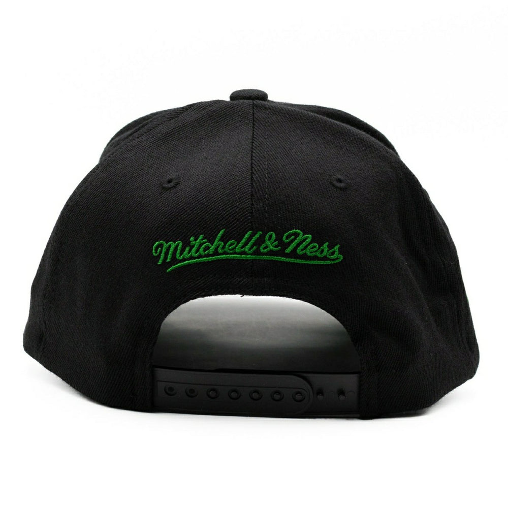 Boston Celtics Custom Patch Classic Red Stretch Snapback Cap Schwarz - Taass Online
