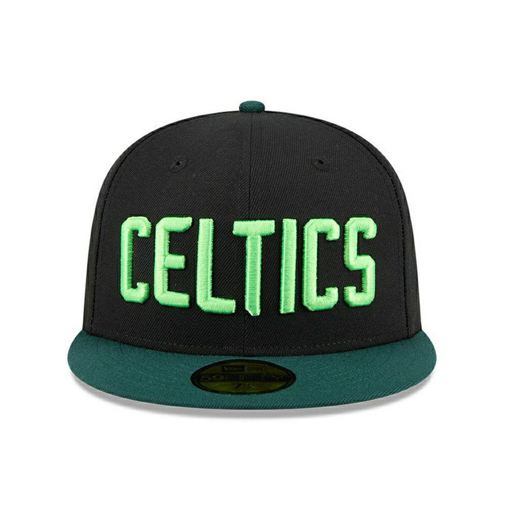 Boston Celtics 2024 NBA City Edition New Era 59FIFTY Fitted Cap - Taass Online