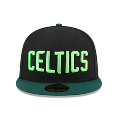 Boston Celtics 2024 NBA City Edition New Era 59FIFTY Fitted Cap - Taass Online