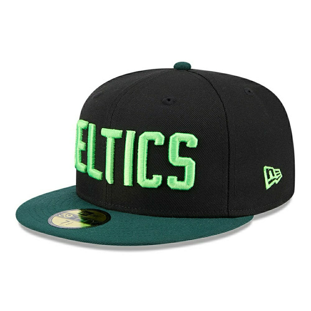 Boston Celtics 2024 NBA City Edition New Era 59FIFTY Fitted Cap - Taass Online