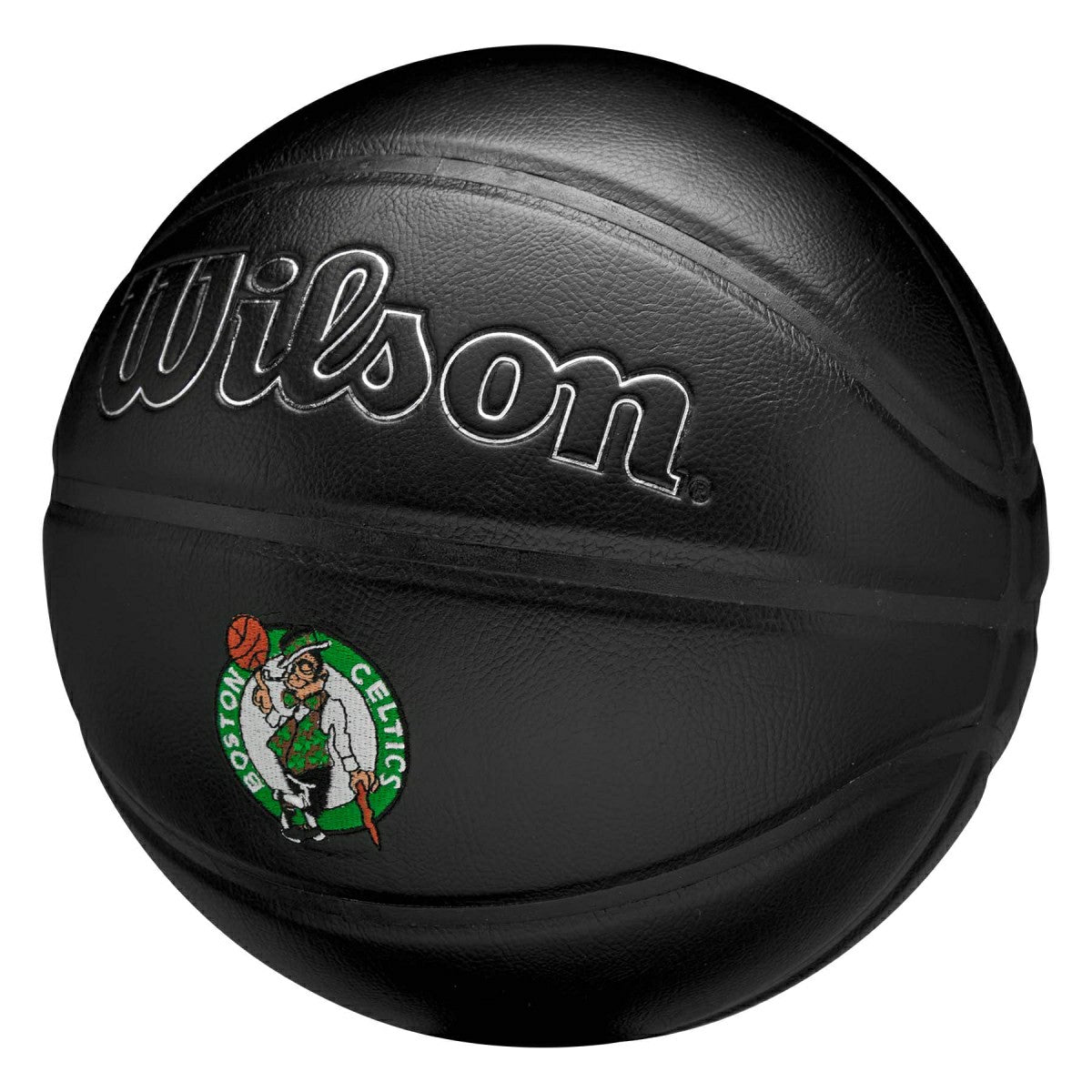Boston Celtics Premiere Wilson NBA Basketball Black (Size 7) - Taass on sale