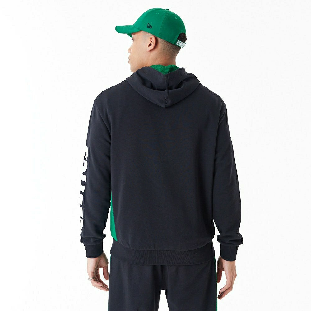 Boston Celtics Mesh Panel New Era Oversized NBA Hoodie - Taass Online