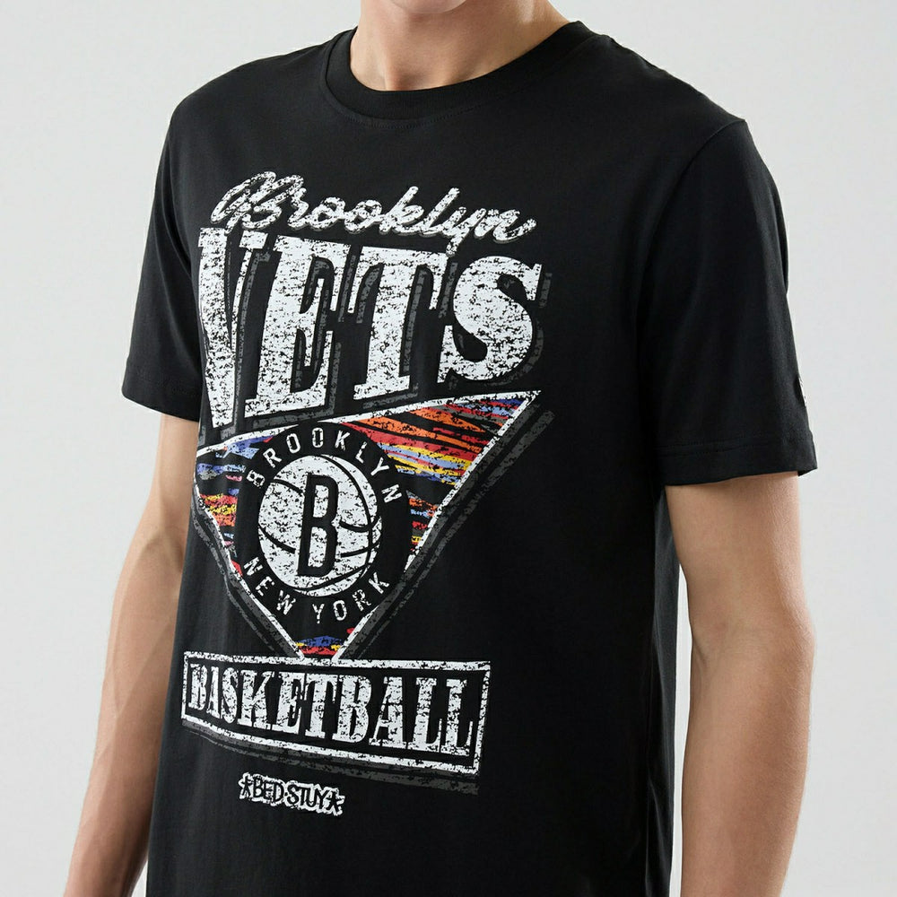 Brooklyn Nets 2025-26 City Edition NBA T-Shirt Black - Taass sale