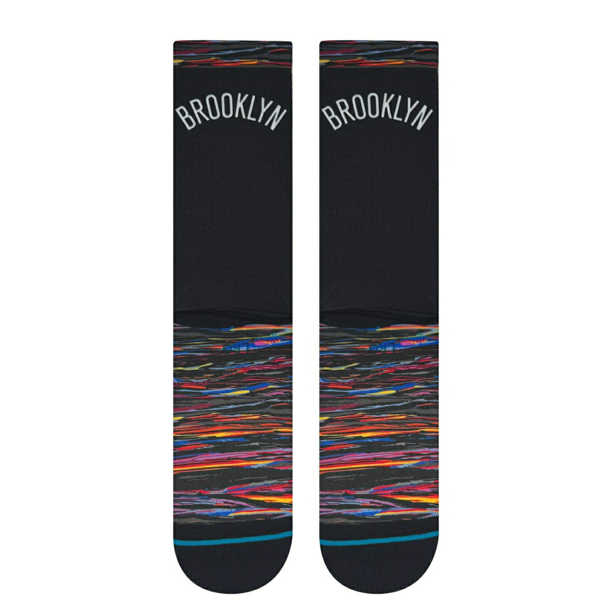 Brooklyn Nets 2025-26 NBA City Edition Crew Socks - Taass US