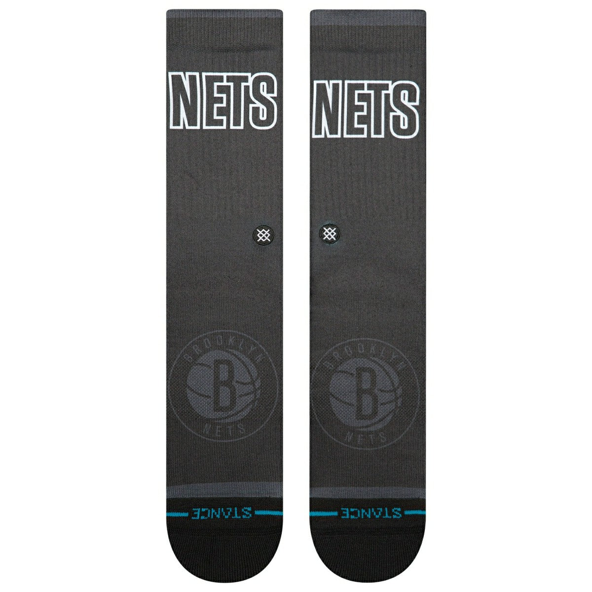 Brooklyn Nets 2025-26 NBA Statement Edition Crew Socks - Taass on sale