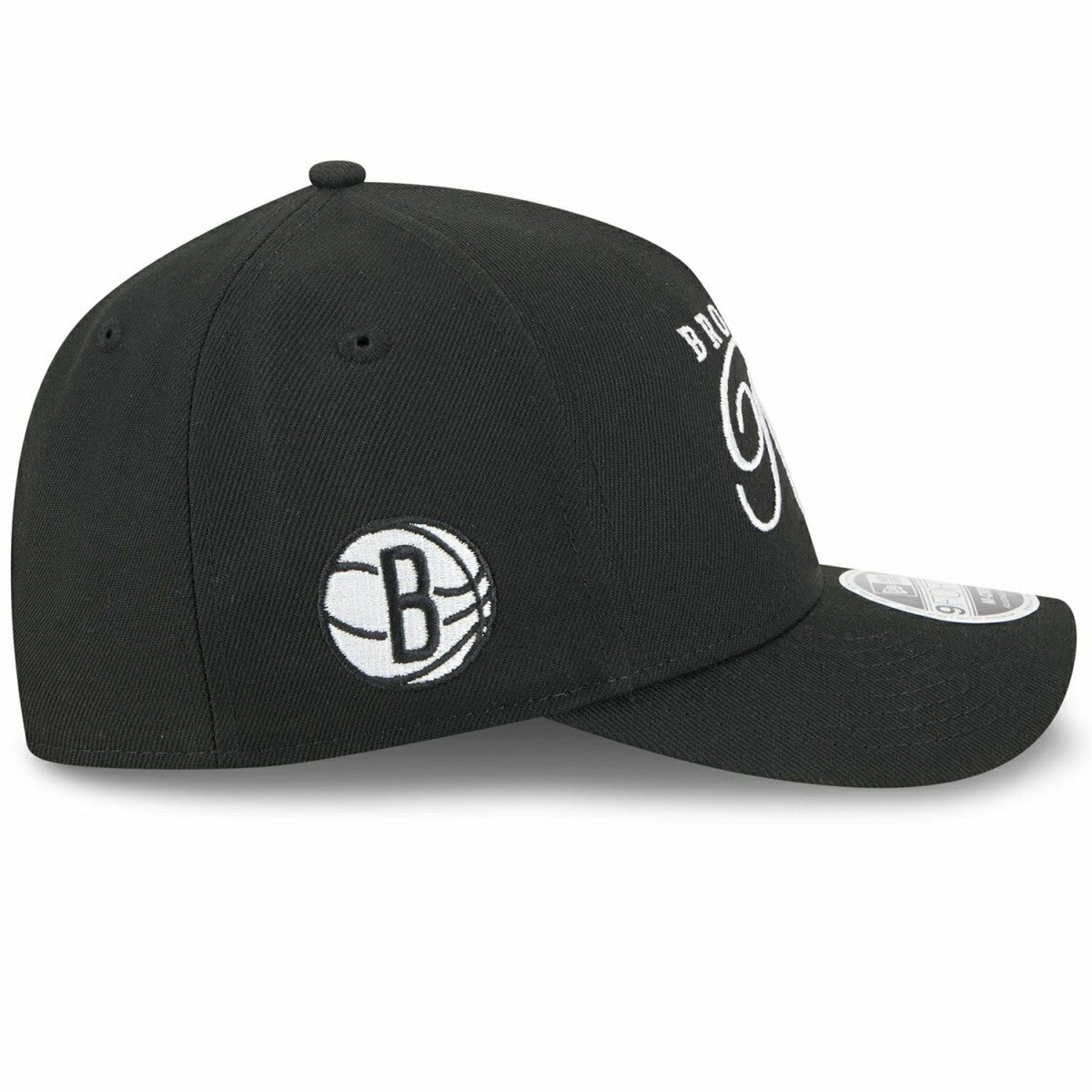 Brooklyn Nets 2025 NBA Draft 9FORTY M-Crown A-Frame Snapback Cap Black - Taass outlet
