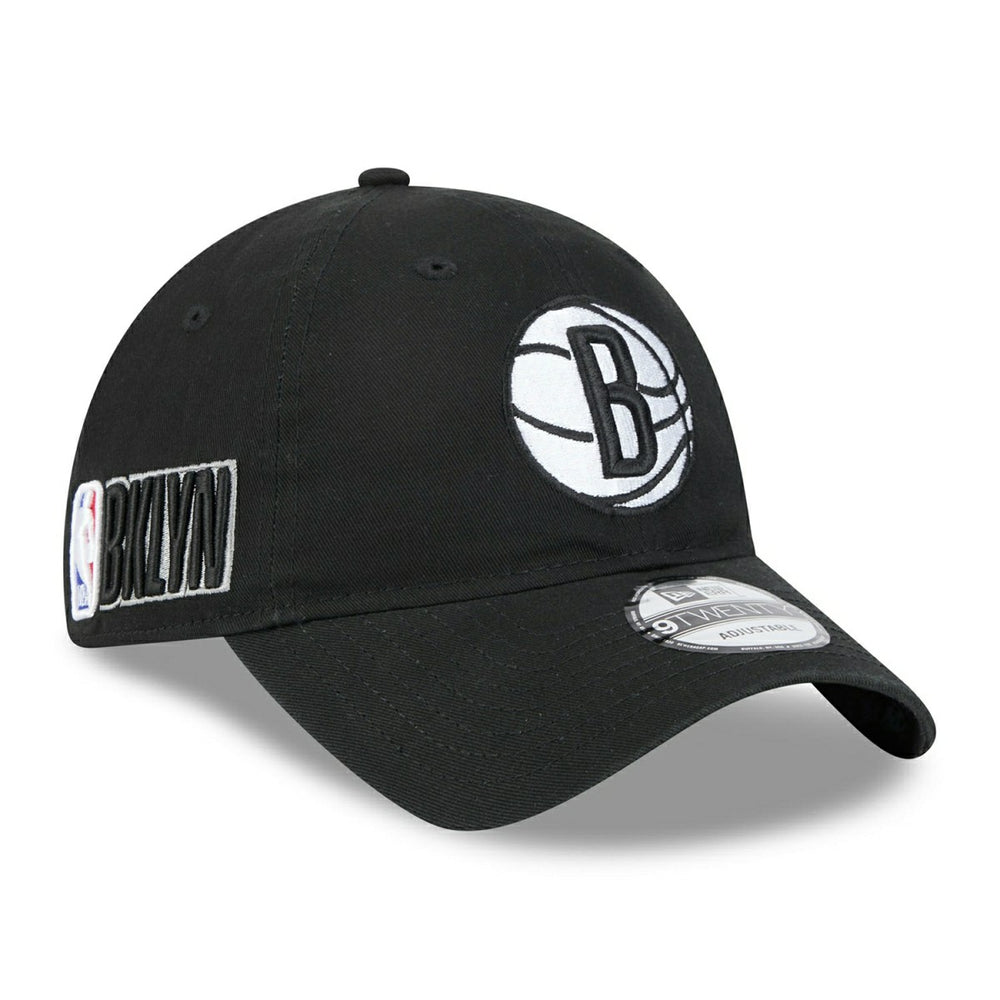 Brooklyn Nets 2024 NBA Tip-Off New Era 9TWENTY Adjustable Cap Black - Taass for sale