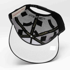 Brooklyn Nets Mitchell & Ness Monogram NBA Trucker Cap Black - Taass US