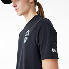 Brooklyn Nets Holographic New Era NBA T-Shirt Black - Taass for sale