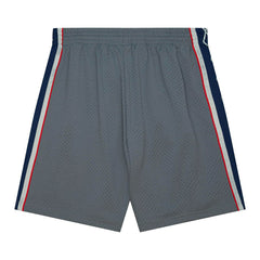 New Jersey Nets 2004-05 Mitchell & Ness Swingman Alternate NBA Shorts Grey - Taass outlet