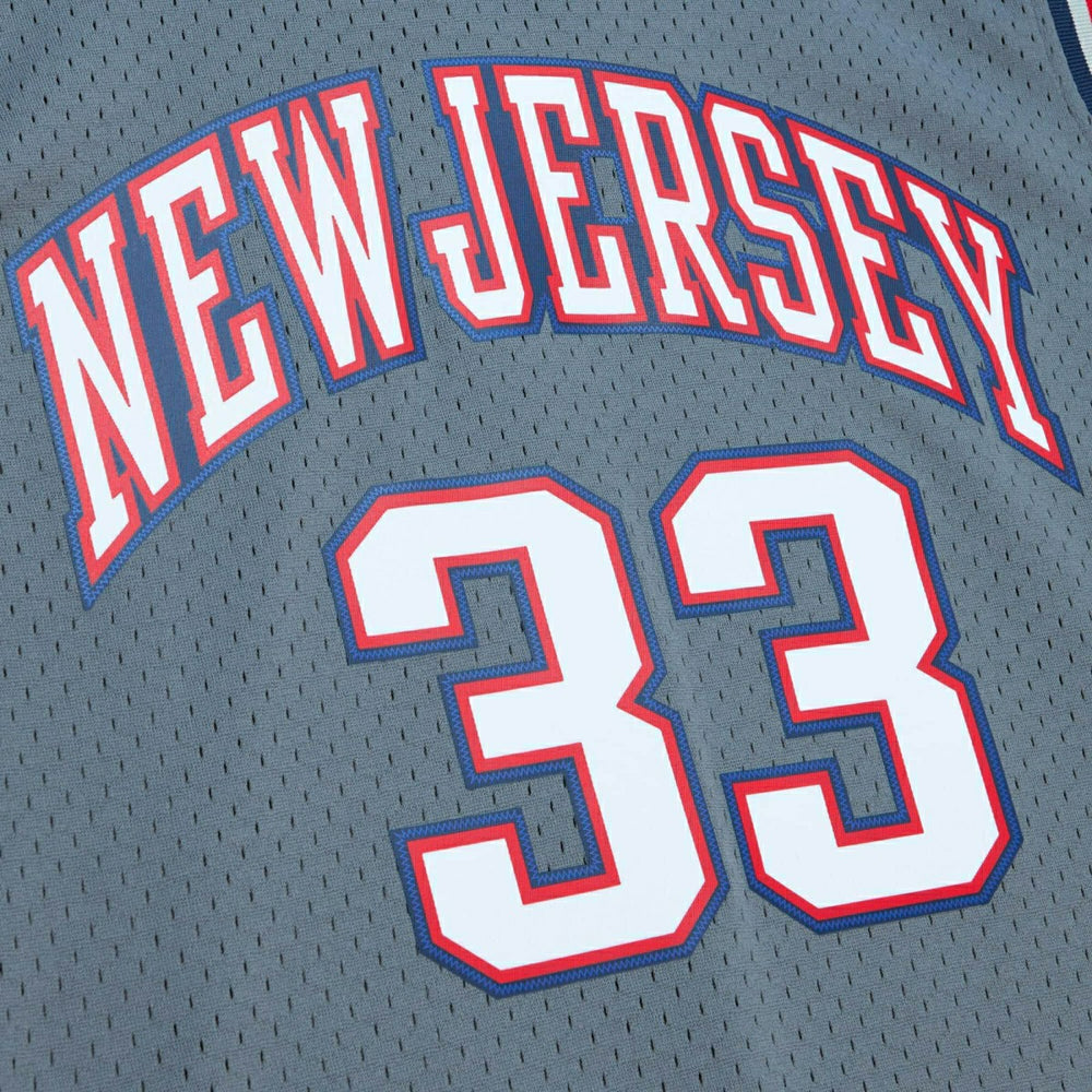 Stephon Marbury #33 New Jersey Nets 1999-00 Mitchell & Ness Alternate Swingman NBA Jersey Grey - Taass US