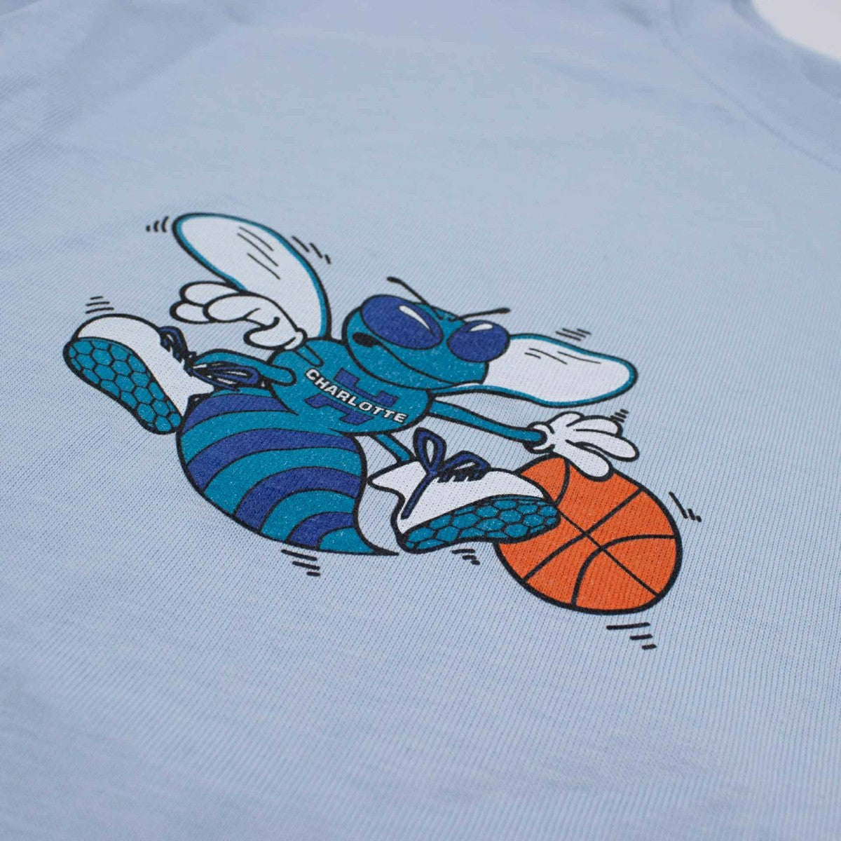 Charlotte Hornets Full Court Pressed NBA T-Shirt Blue - Taass discount