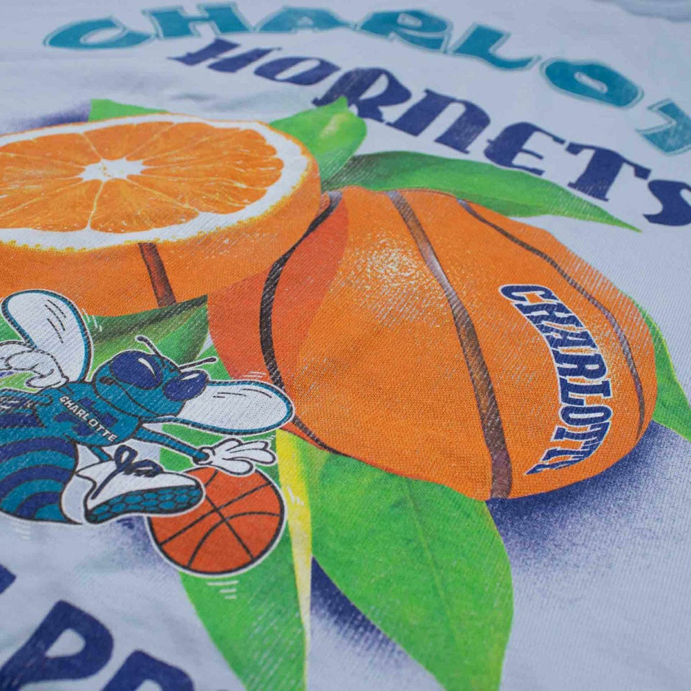 Charlotte Hornets Full Court Pressed NBA T-Shirt Blue - Taass discount